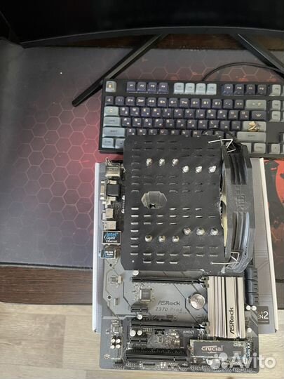 Intel core i7 8700k + asrock z370 pro 4