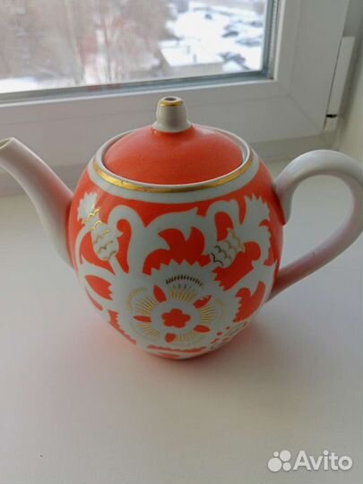 Чайник заварочный фарфоровый СССР