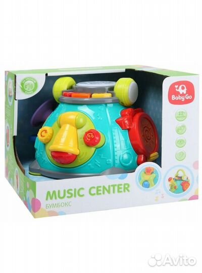 Музыкальный центр baby go развивающая игрушка