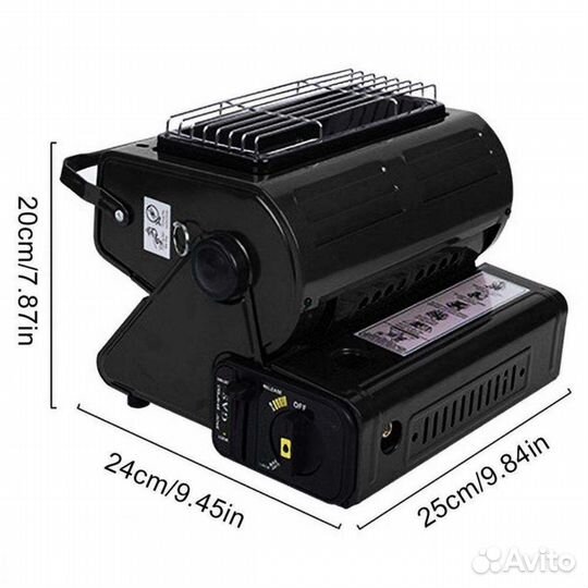 Газовый плитка - обогреватель инфракрасный