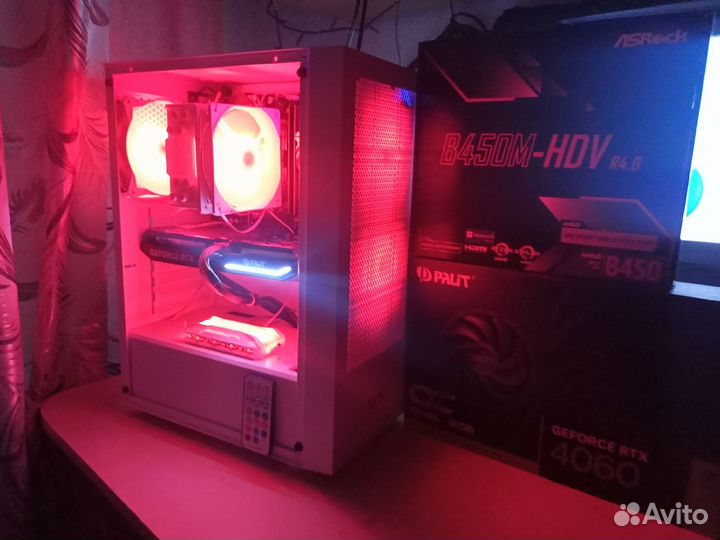 Игровой компьютер RTX 4060+R5 5600(Новый)