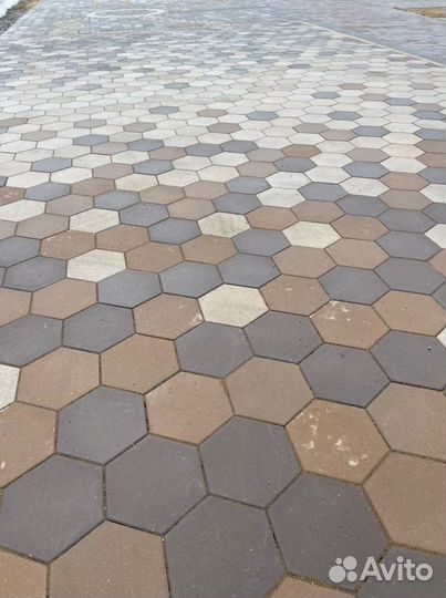 Брусчатка вибропрессованная.Все виды.Производитель