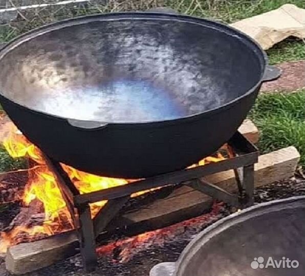 Казан чугунный