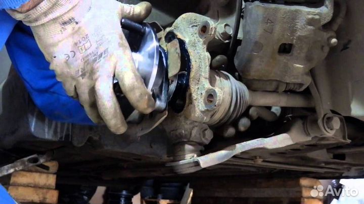 Ремонт подвески. Замена ступичного подшипника