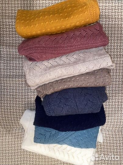 Шапки зимние вязанные