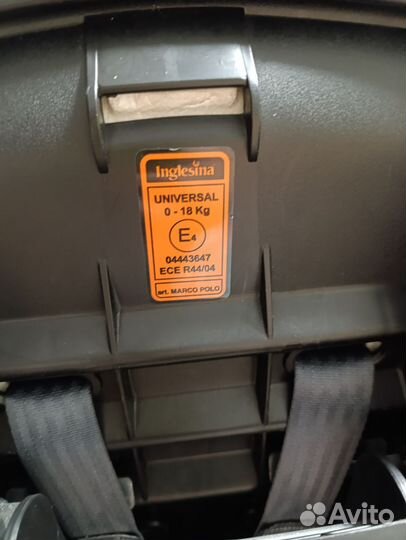 Автомобильное кресло inglesina marco polo 0-18 кг