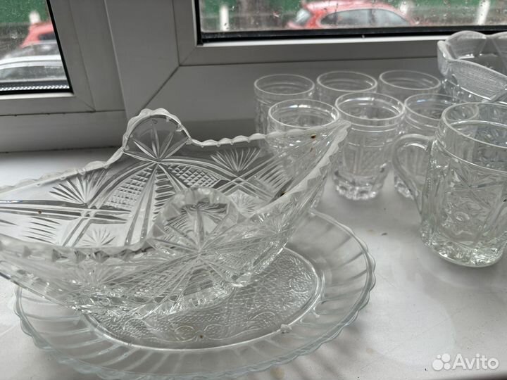 Посуда хрустальная