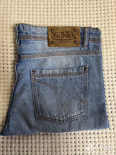 Джинсовые шорты Von Dutch