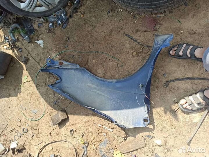 Крыло renault scenic 1 дорест пластиковое