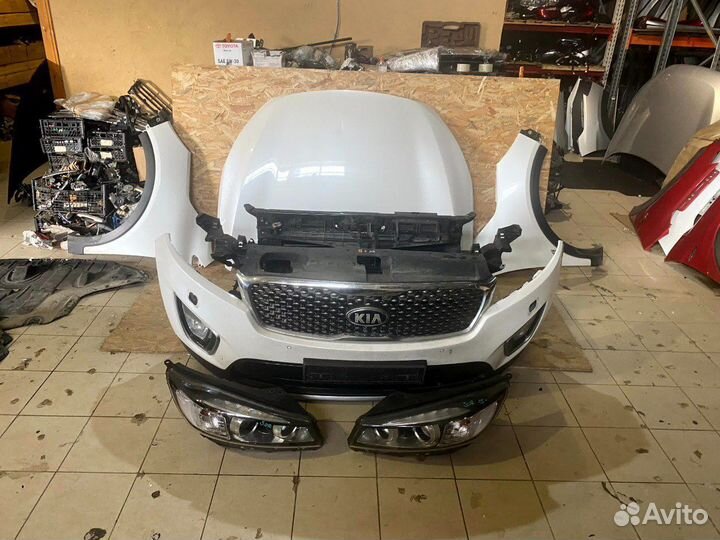 Передняя часть Kia Sorento Prime nose cut