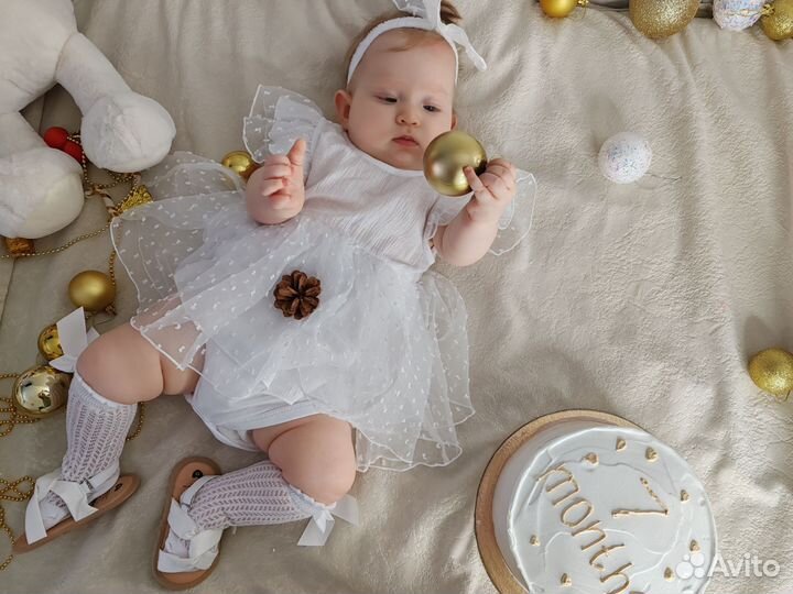 Детское платье 74