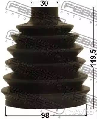 Пыльник шрус наружный комплект 98x119.5x30