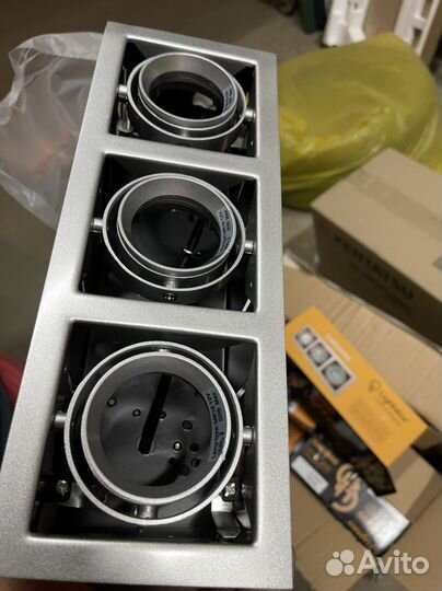 Встраиваемые светильники потолочные