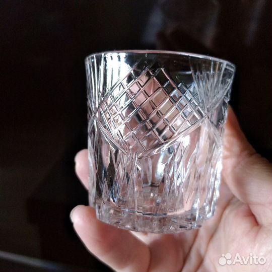 Хрустальные стопки, рюмки СССР