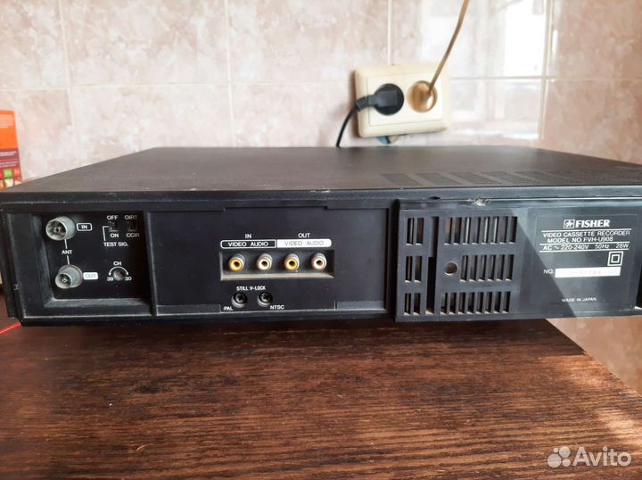 Видеомагнитофон Fisher fvh-u908 (япония)