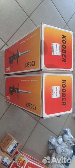 Амортизатор стойка передняя Solaris rio