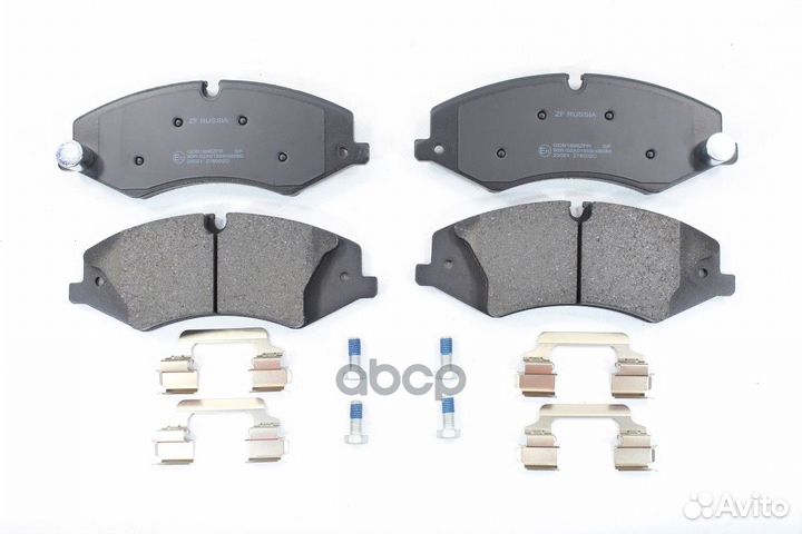 Комплект колодок land rover discovery IV (L319)