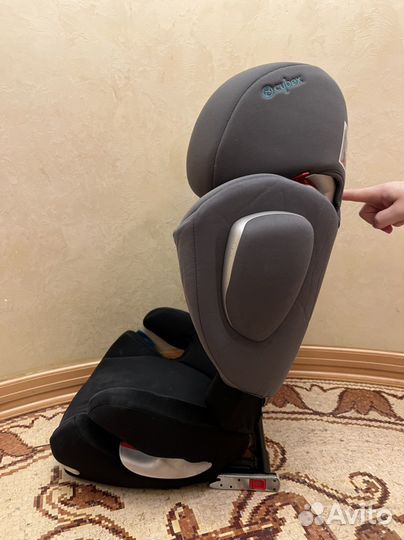 Автокресло cybex solution q2 fix