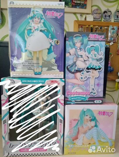 Аниме фигурка оригинал Хатсуне Мику