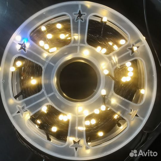 Гирлянда уличная катушка 50 метров