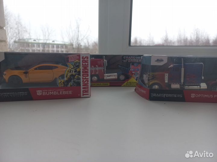 Трансформеры Jada машинки 1:32