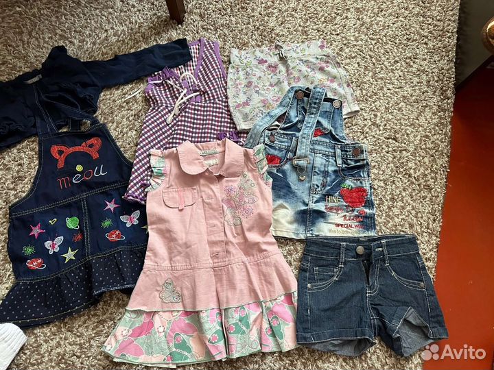 Вещи пакетом на девочку