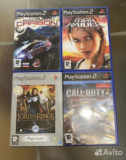 Диски до ps2 (playStation2)оригинал