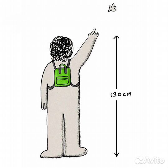 Сумка-рюкзак для девочки плюшевый кролик zara kids