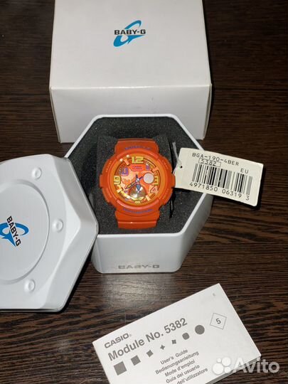 Часы casio baby-G BGA-190-4B