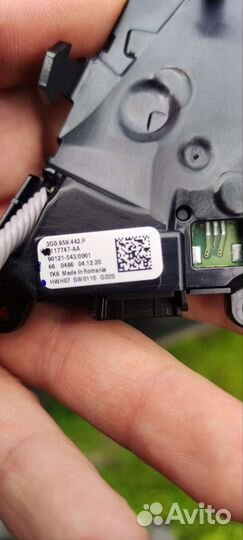 Кнопки управления на руле vw Tiguan