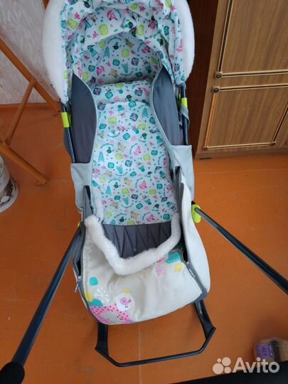 Коляска санки Ника