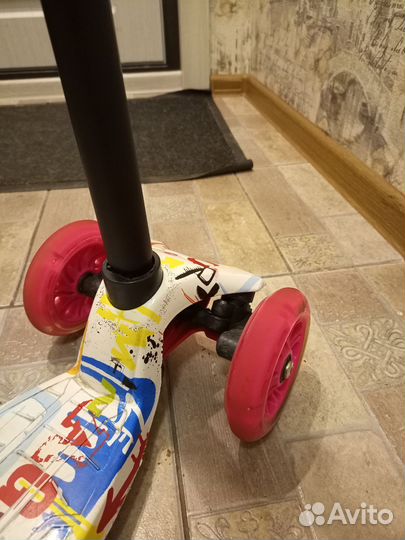 Самокат детский трехколесный бу