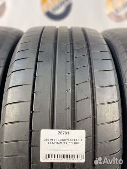 Goodyear Eagle F1 Asymmetric 3 SUV 285/40 R21 111W