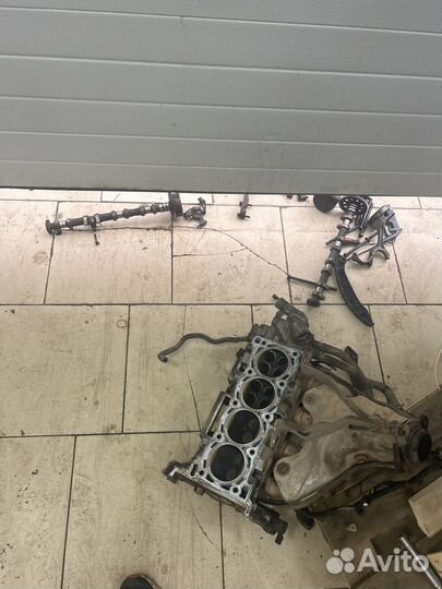 Двигатель 4б10 на запчасти