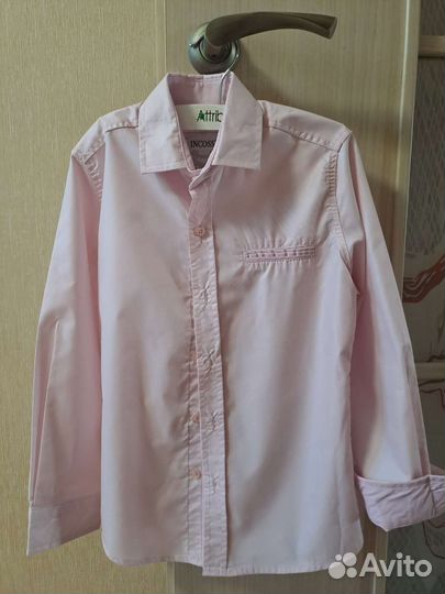 Рубашки школьные р. 122