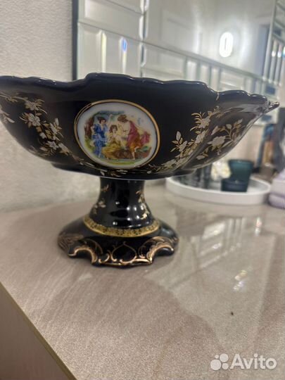 Ваза цветное стекло