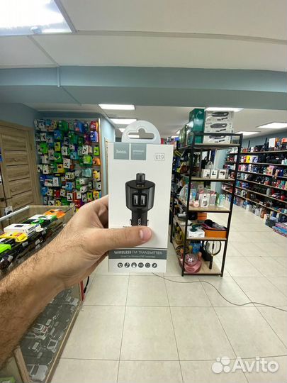 Азу Hoco e19 Bluetooth fm трансмиттер