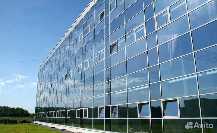 Фасадное остекление, витражное остекление