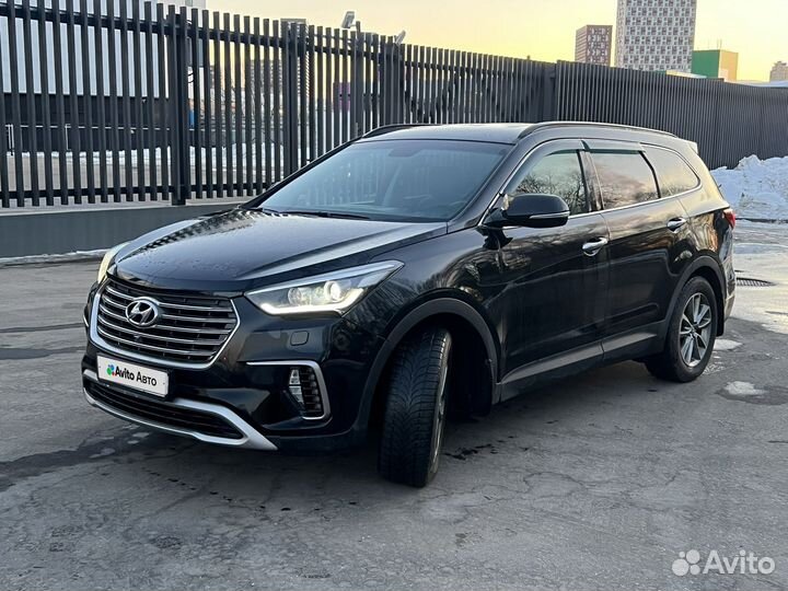 Hyundai Grand Santa Fe 2.2 AT, 2017, 161 000 км