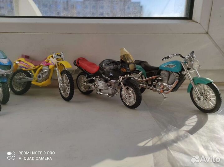 Модельные мотоциклы куплены в СССР
