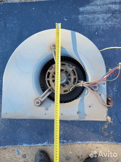 Вентилятор радиальный улитка