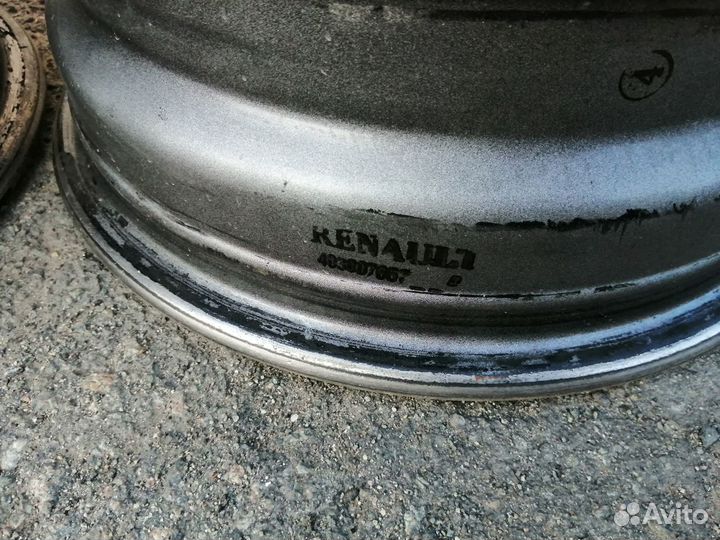 Штампованные диски, R15, 4x100, 4 шт