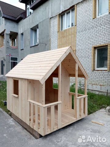 Детский домик песочница игровая зона