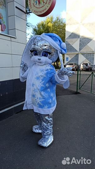 Костюм Снегурочка для Ростовой куклы