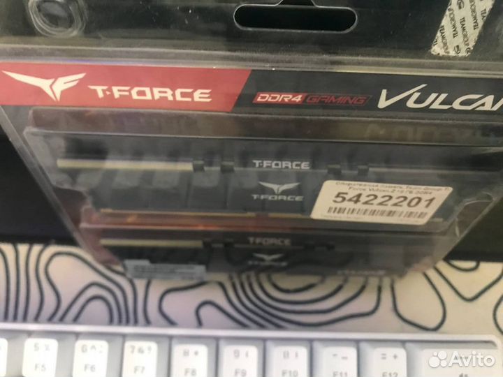 Оперативная память ddr4 16gb 3200 Team Force Vulca