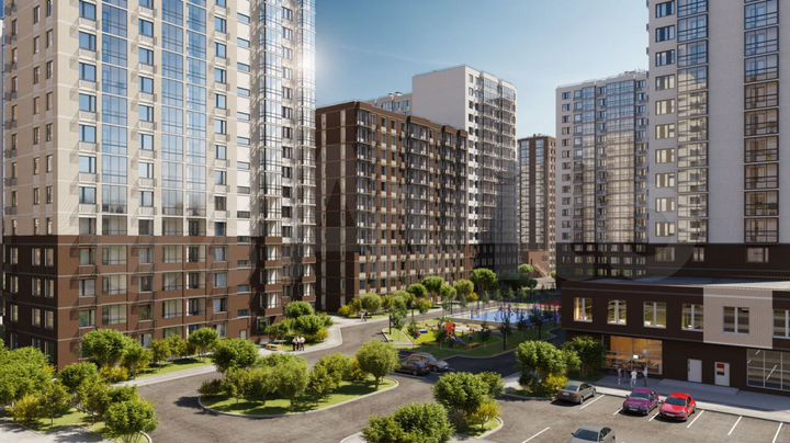 Квартира-студия, 22,7 м², 11/17 эт.
