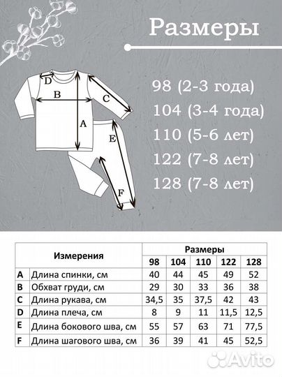 Детская пижама