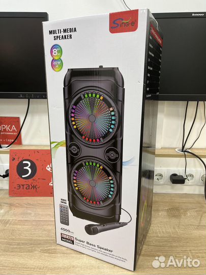 Большая Bluetooth колонка ZQS8230 новая