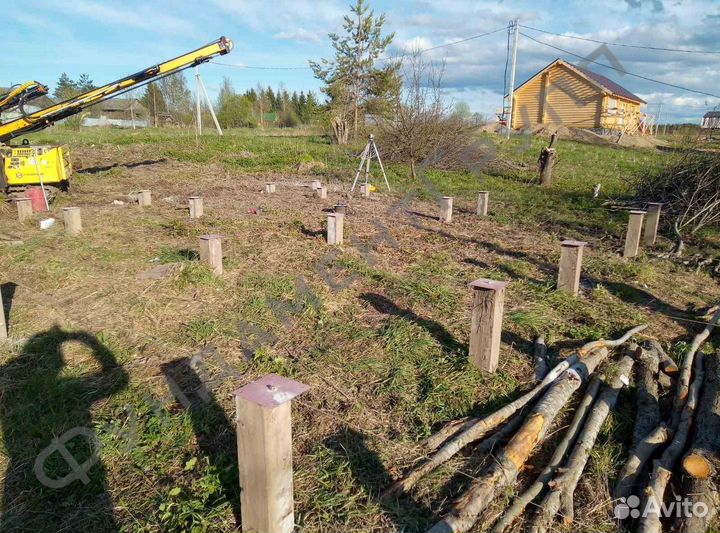 Жб сваи. Фундамент на жб сваях под ключ