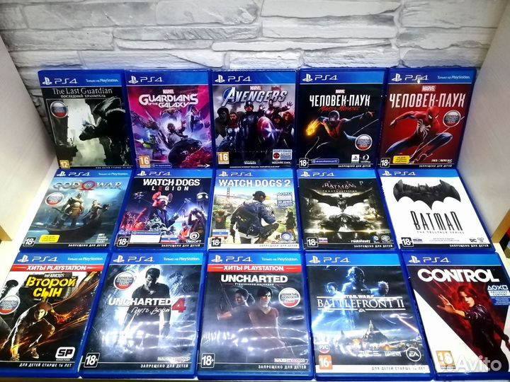 Игры на Sony Playstation 4 (возможен обмен)
